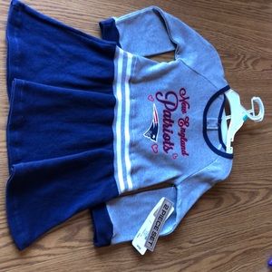 New never worn with tags, girls 3T patriots dress.